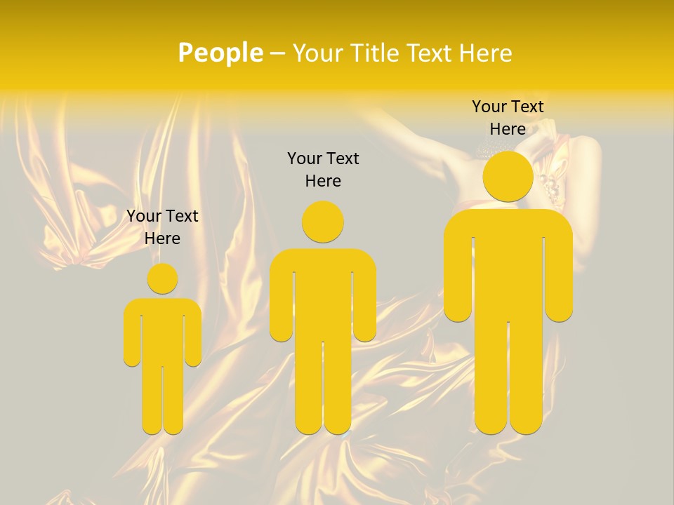 Beauty Model Girl PowerPoint Template