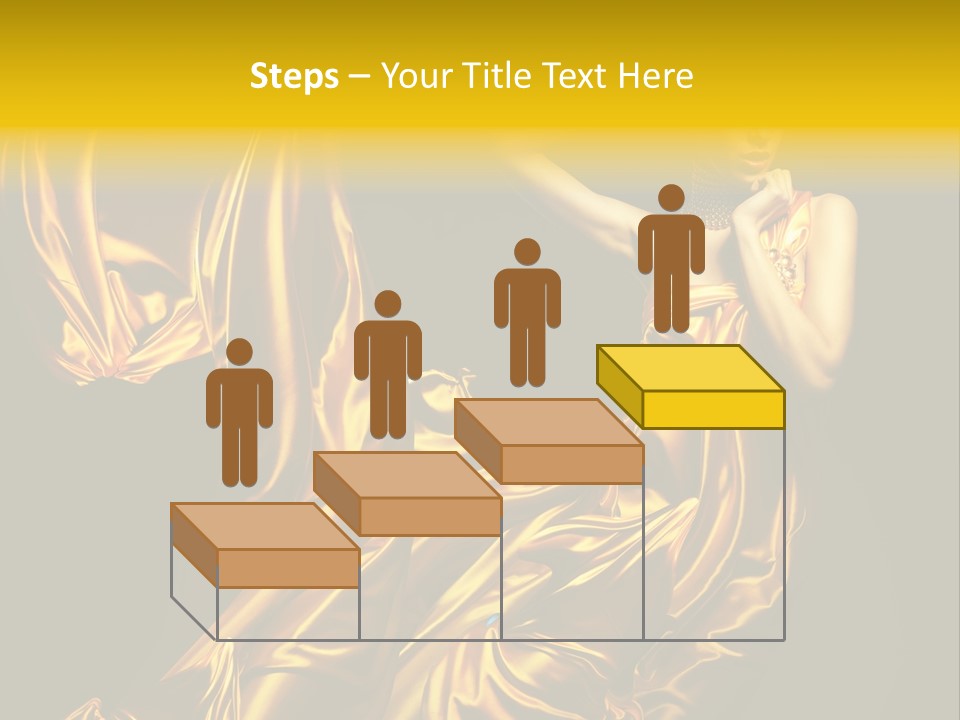 Beauty Model Girl PowerPoint Template