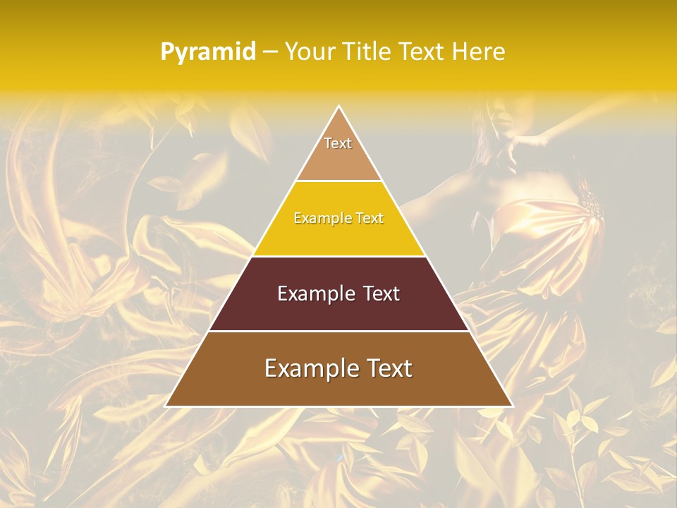 Glamour Beauty Yellow PowerPoint Template