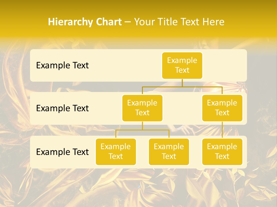 Glamour Beauty Yellow PowerPoint Template