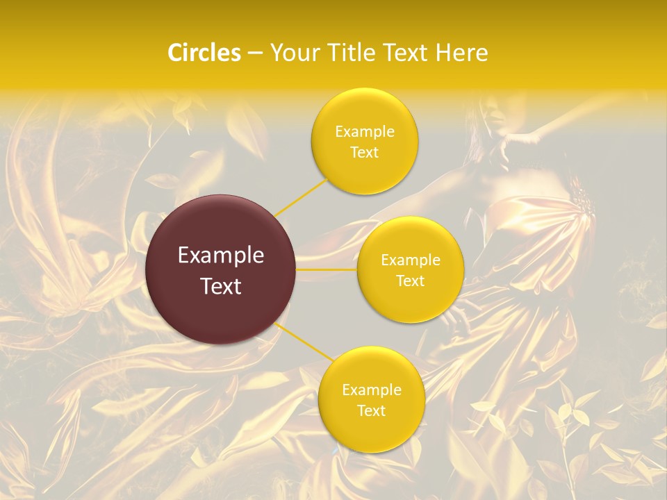 Glamour Beauty Yellow PowerPoint Template