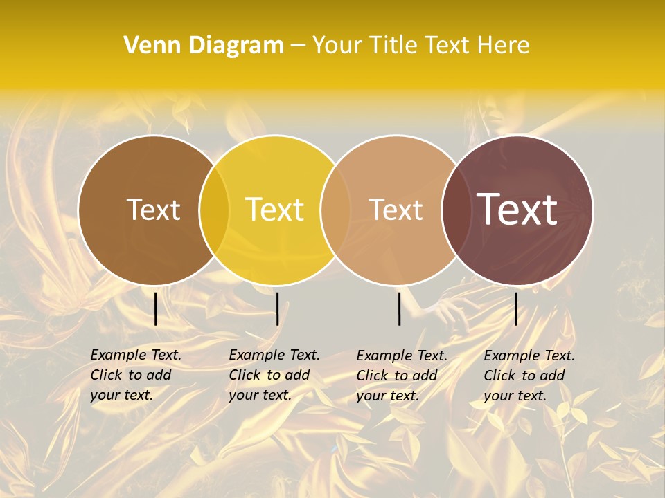 Glamour Beauty Yellow PowerPoint Template