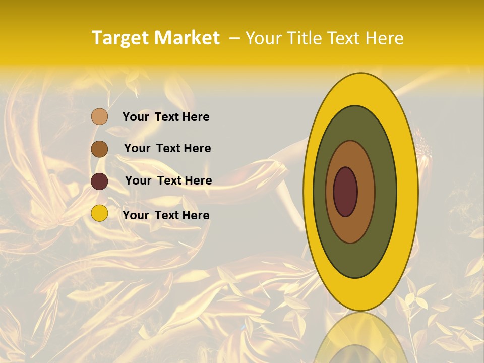 Glamour Beauty Yellow PowerPoint Template