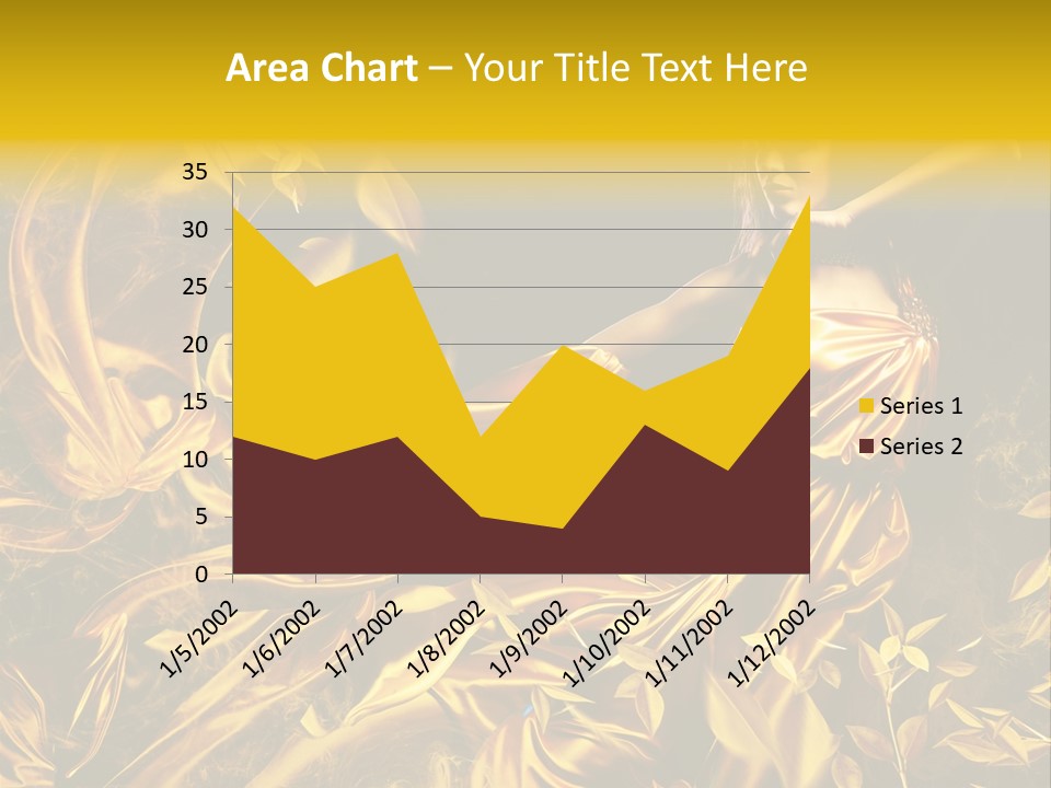 Glamour Beauty Yellow PowerPoint Template