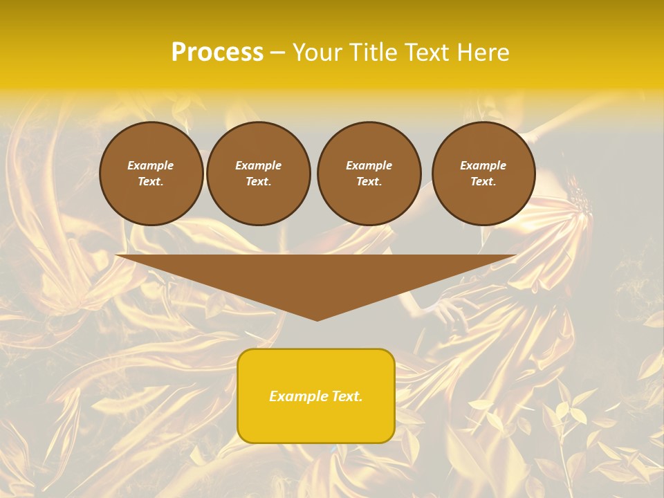Glamour Beauty Yellow PowerPoint Template