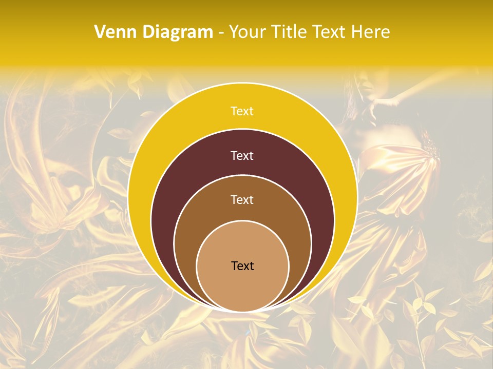 Glamour Beauty Yellow PowerPoint Template