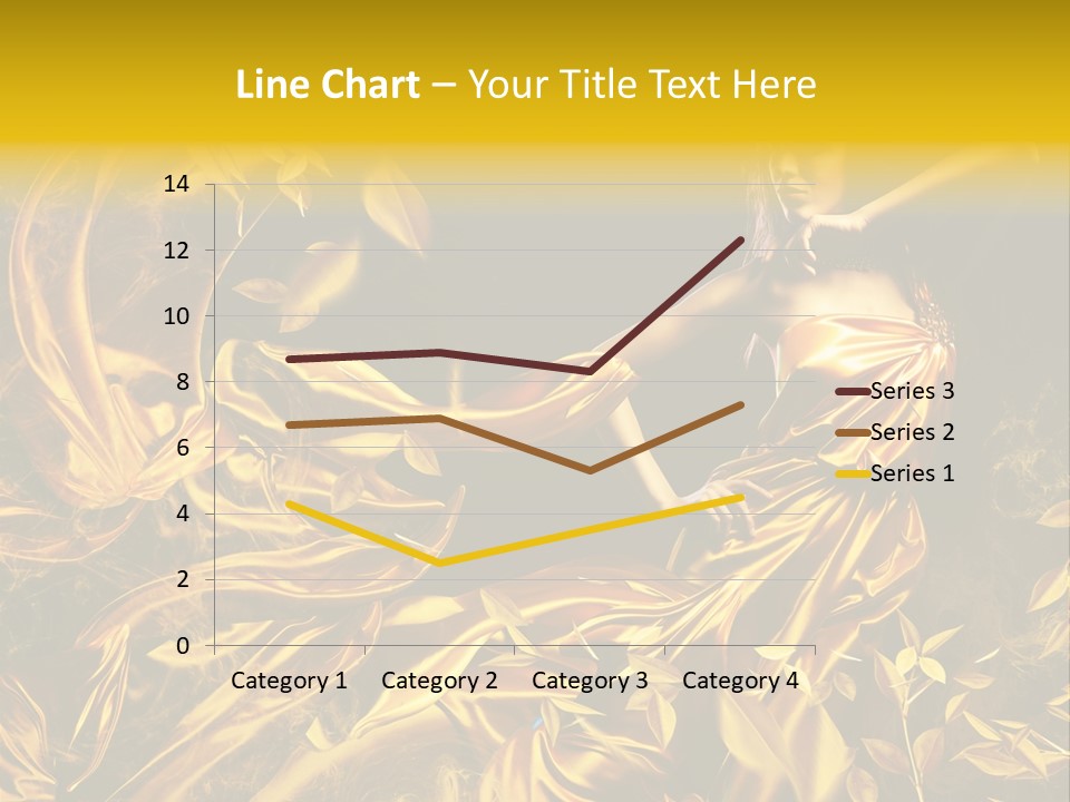 Glamour Beauty Yellow PowerPoint Template