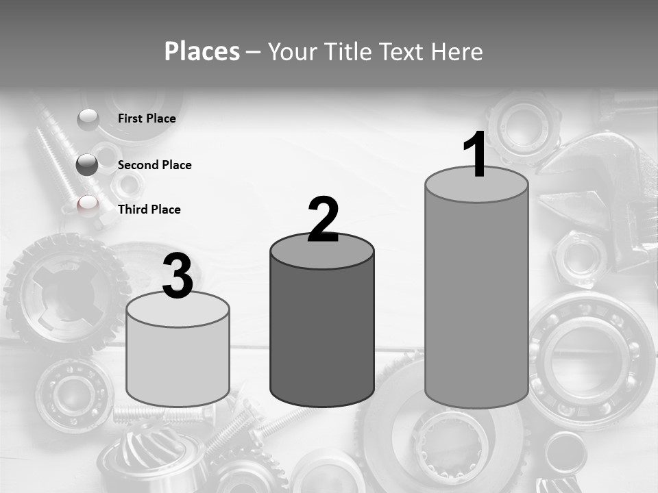 Small Equipment Many PowerPoint Template