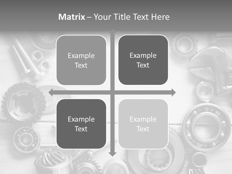 Small Equipment Many PowerPoint Template