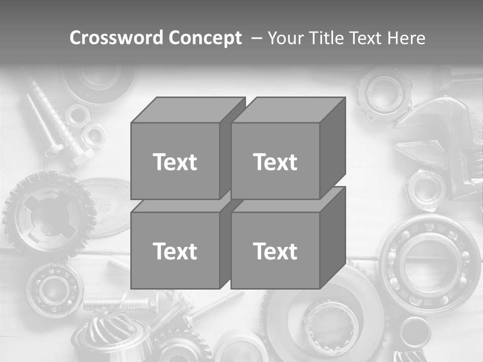 Small Equipment Many PowerPoint Template