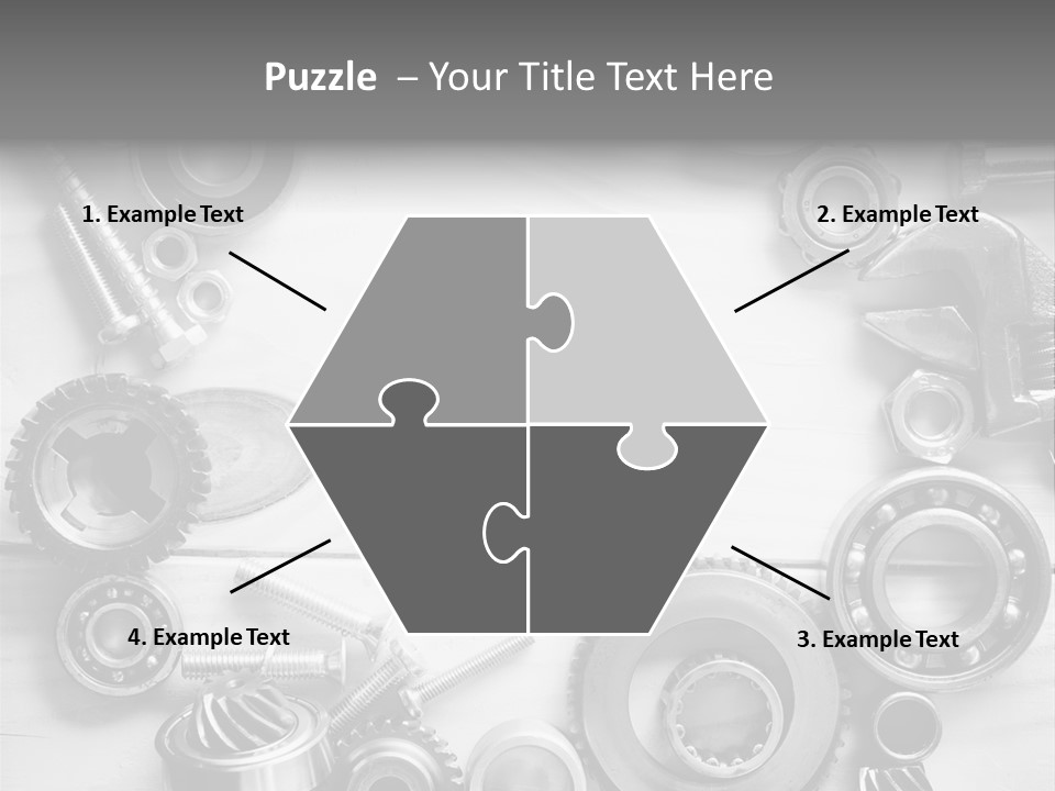 Small Equipment Many PowerPoint Template
