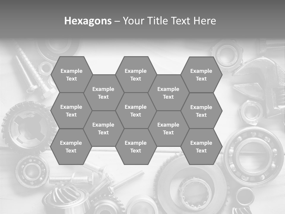 Small Equipment Many PowerPoint Template