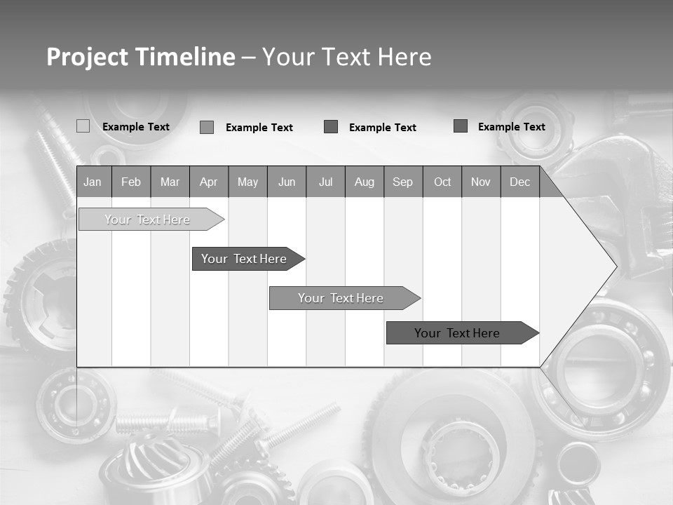 Small Equipment Many PowerPoint Template