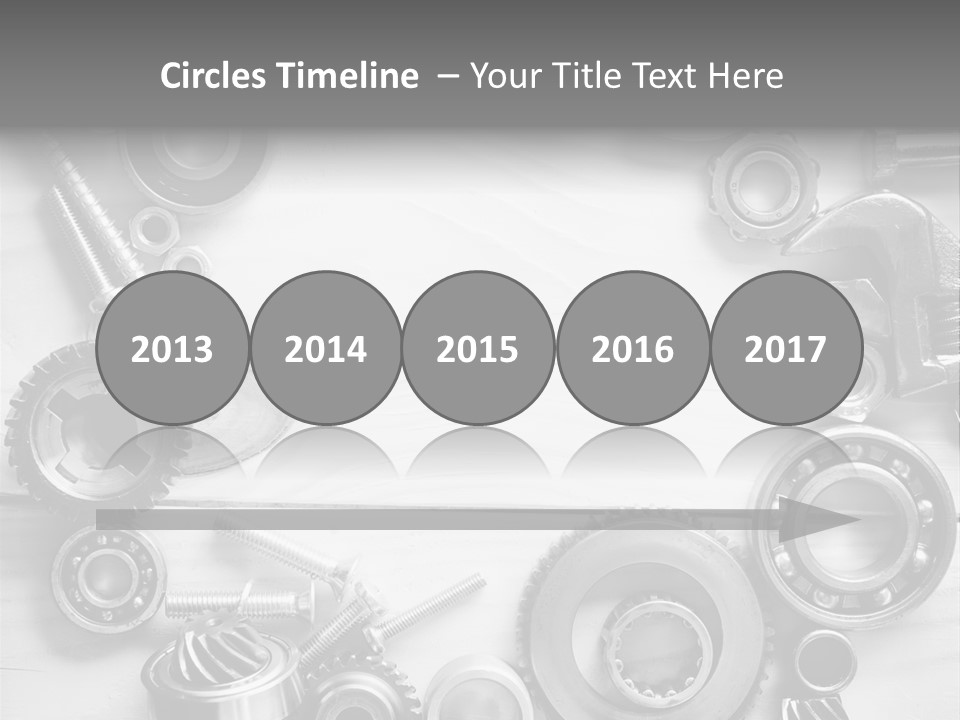 Small Equipment Many PowerPoint Template