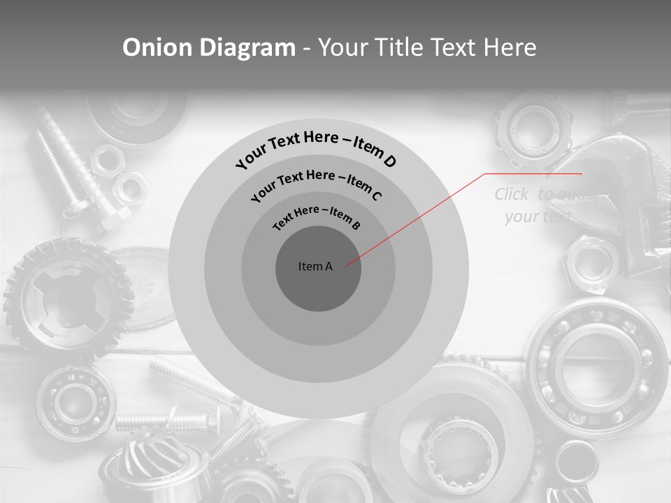 Small Equipment Many PowerPoint Template