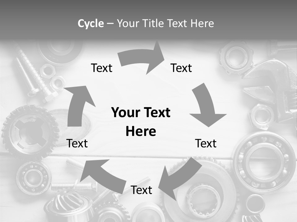 Small Equipment Many PowerPoint Template