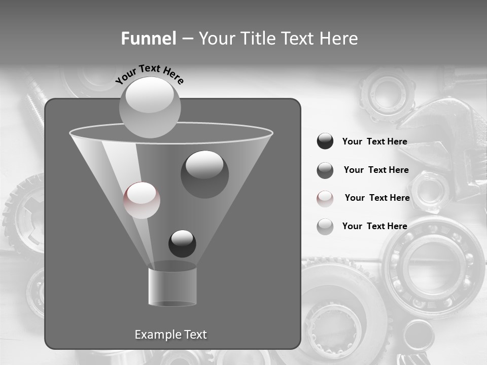 Small Equipment Many PowerPoint Template