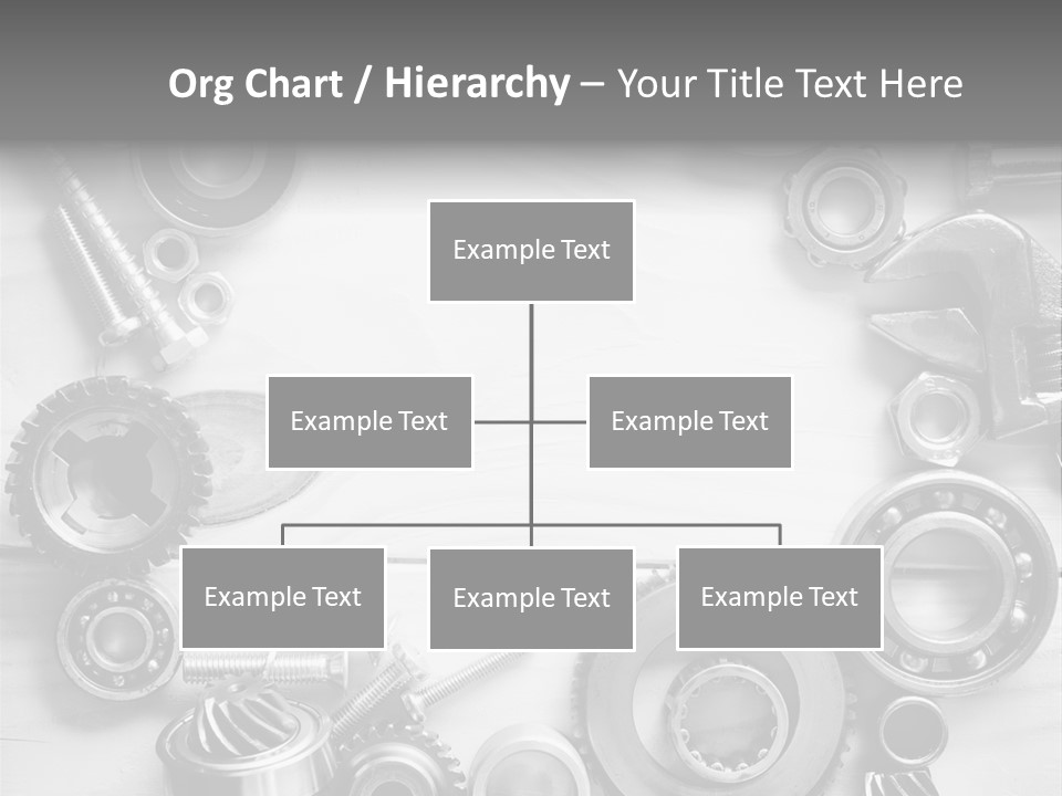 Small Equipment Many PowerPoint Template