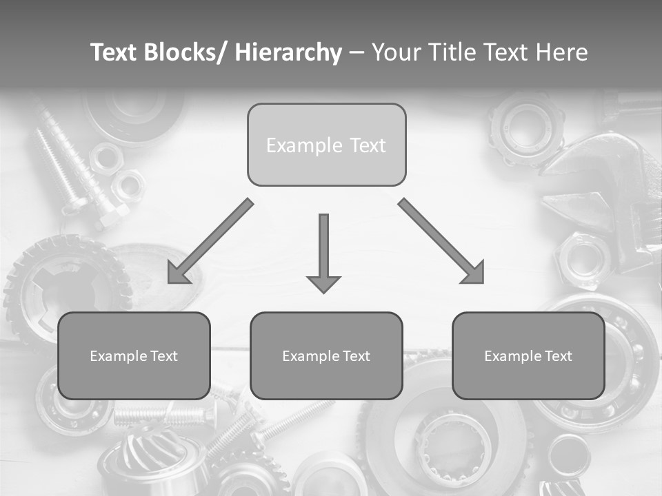 Small Equipment Many PowerPoint Template