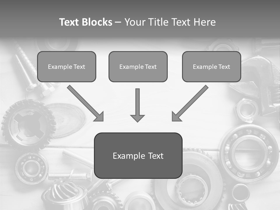 Small Equipment Many PowerPoint Template