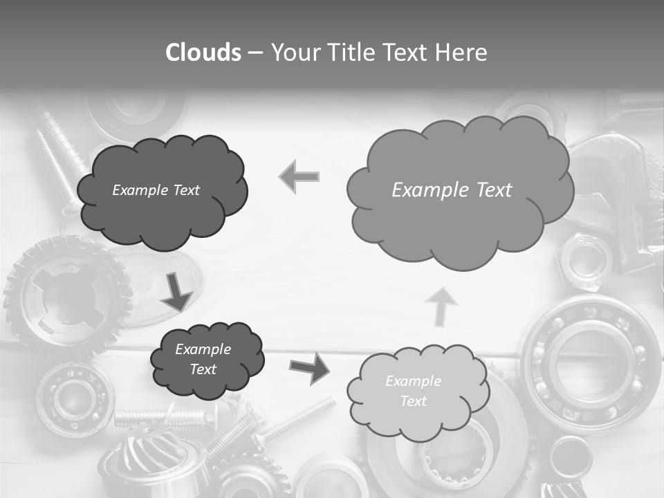 Small Equipment Many PowerPoint Template