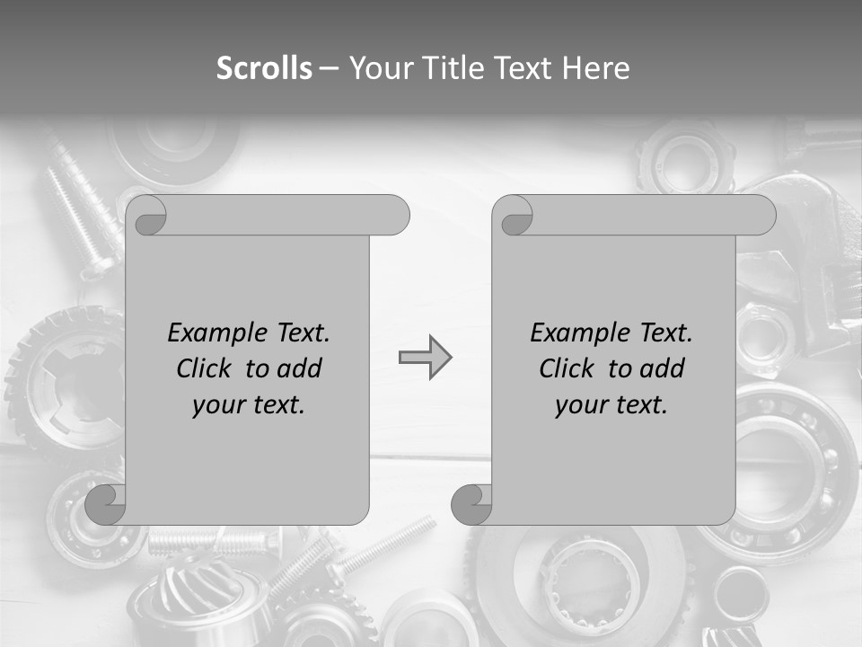 Small Equipment Many PowerPoint Template