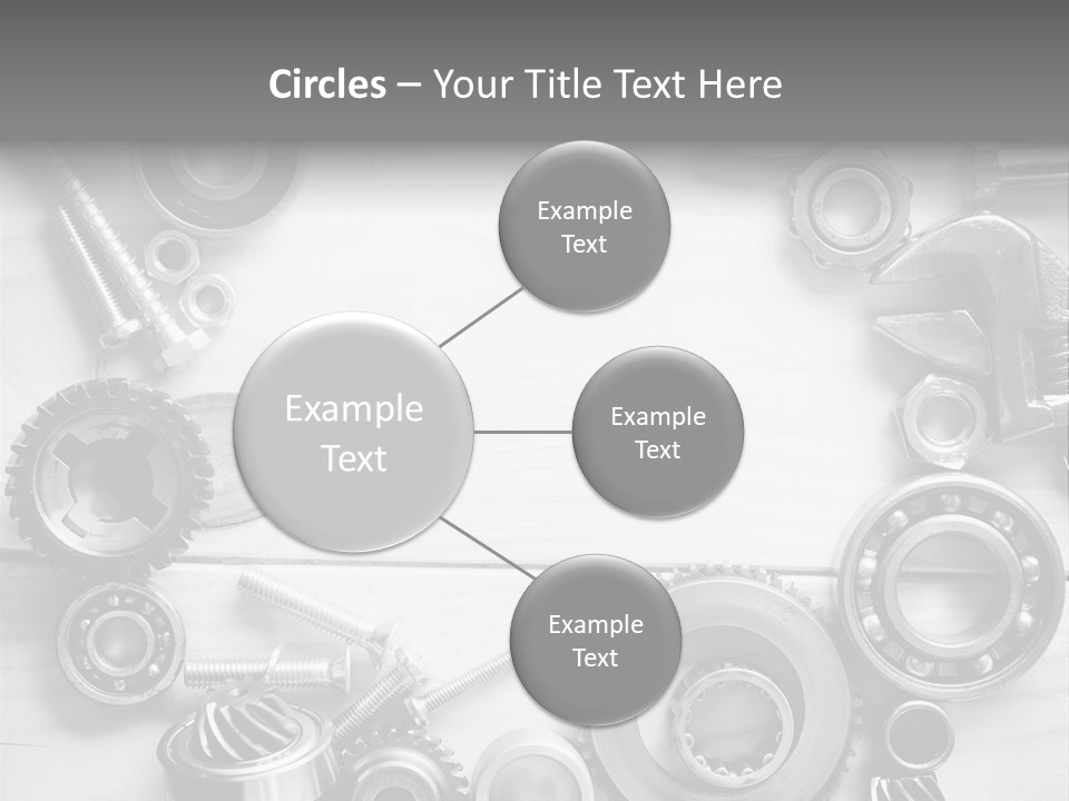 Small Equipment Many PowerPoint Template