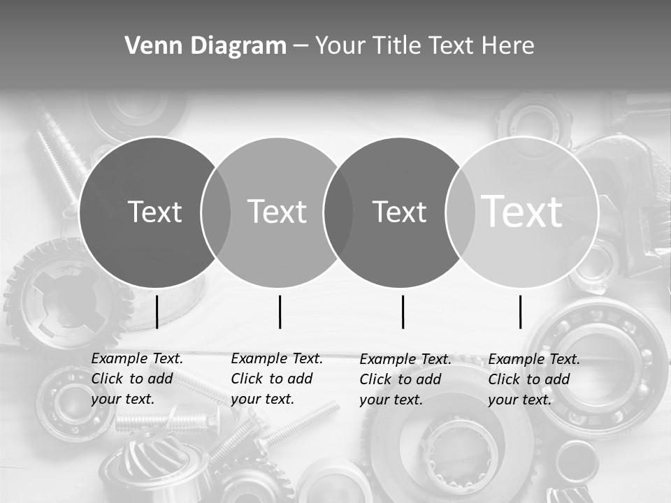 Small Equipment Many PowerPoint Template