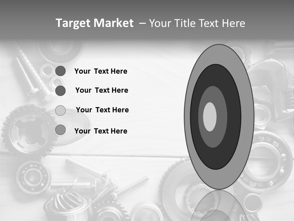 Small Equipment Many PowerPoint Template