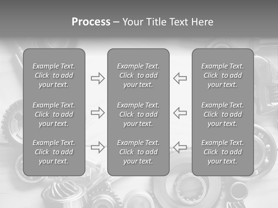 Small Equipment Many PowerPoint Template