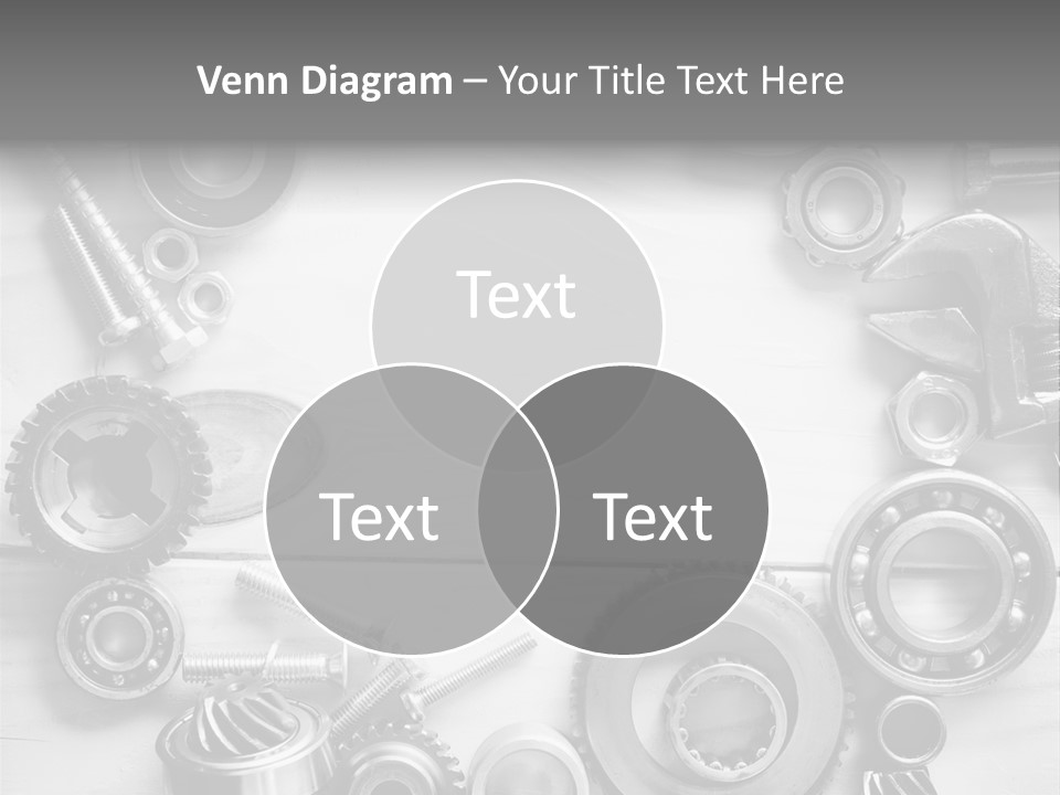 Small Equipment Many PowerPoint Template