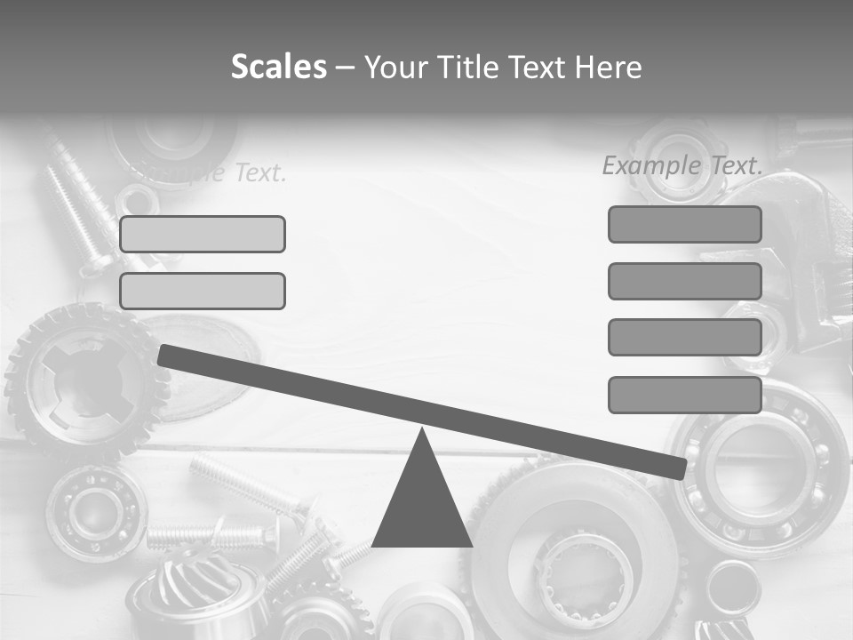 Small Equipment Many PowerPoint Template