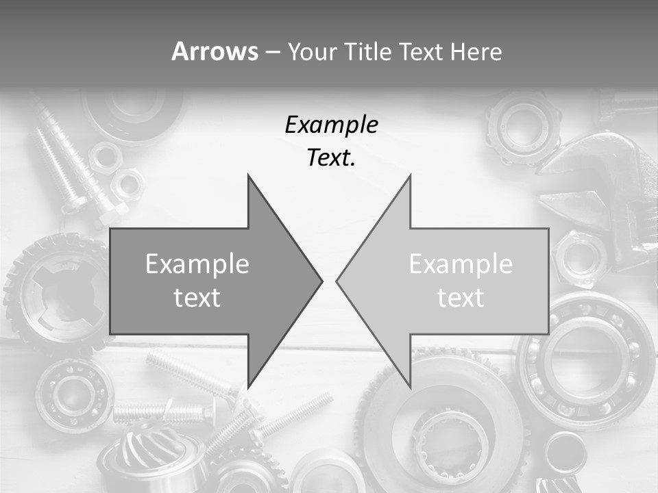 Small Equipment Many PowerPoint Template