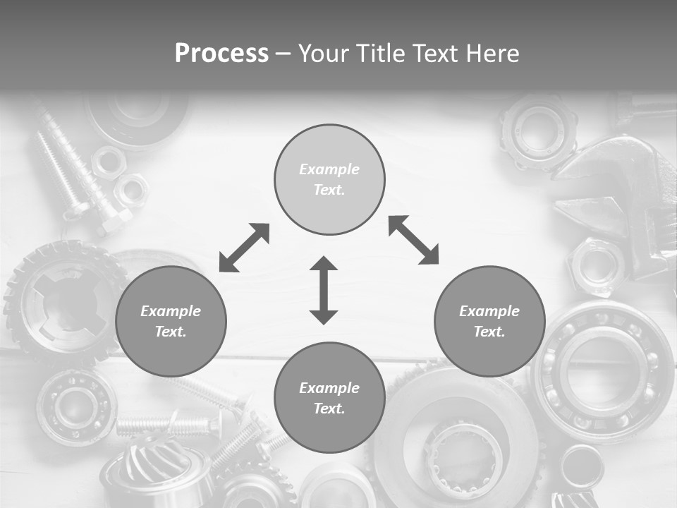 Small Equipment Many PowerPoint Template