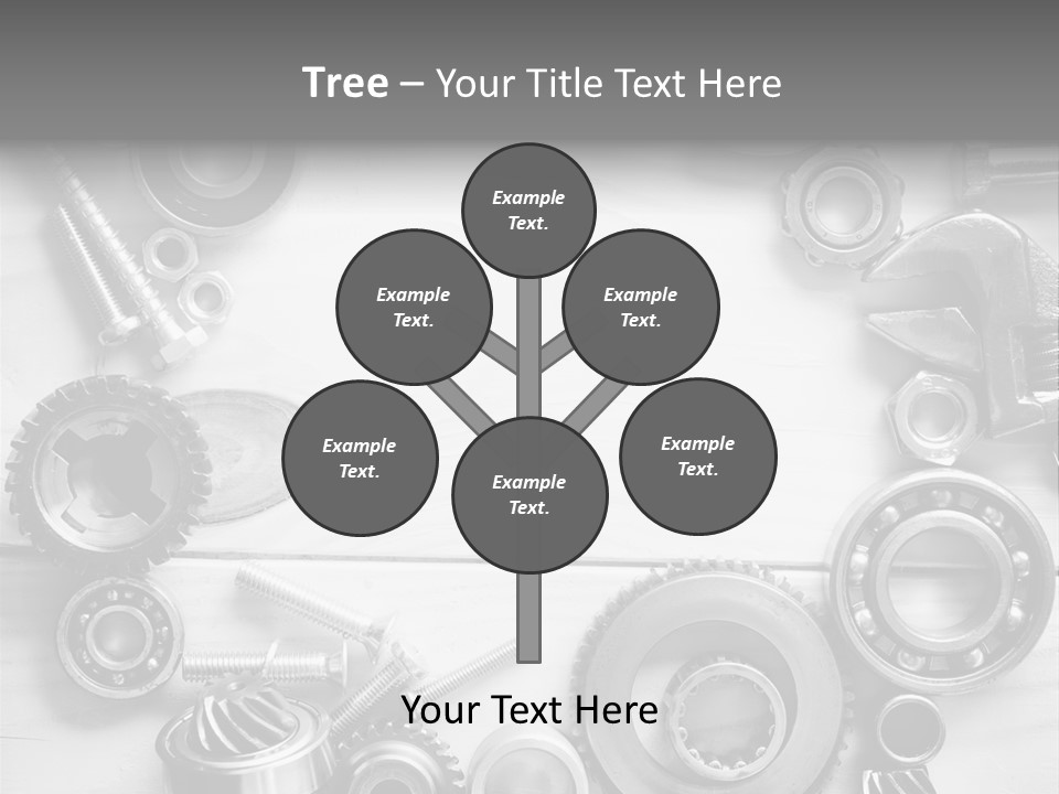 Small Equipment Many PowerPoint Template