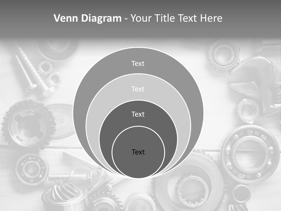 Small Equipment Many PowerPoint Template