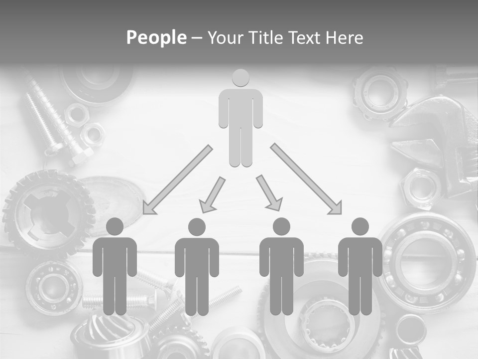 Small Equipment Many PowerPoint Template