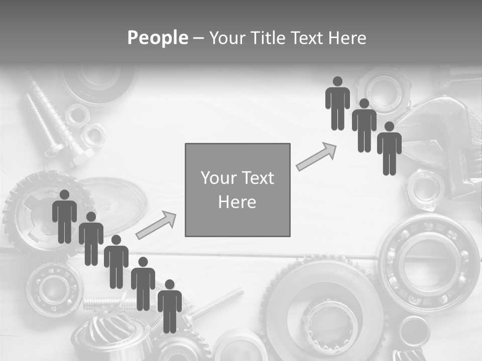 Small Equipment Many PowerPoint Template