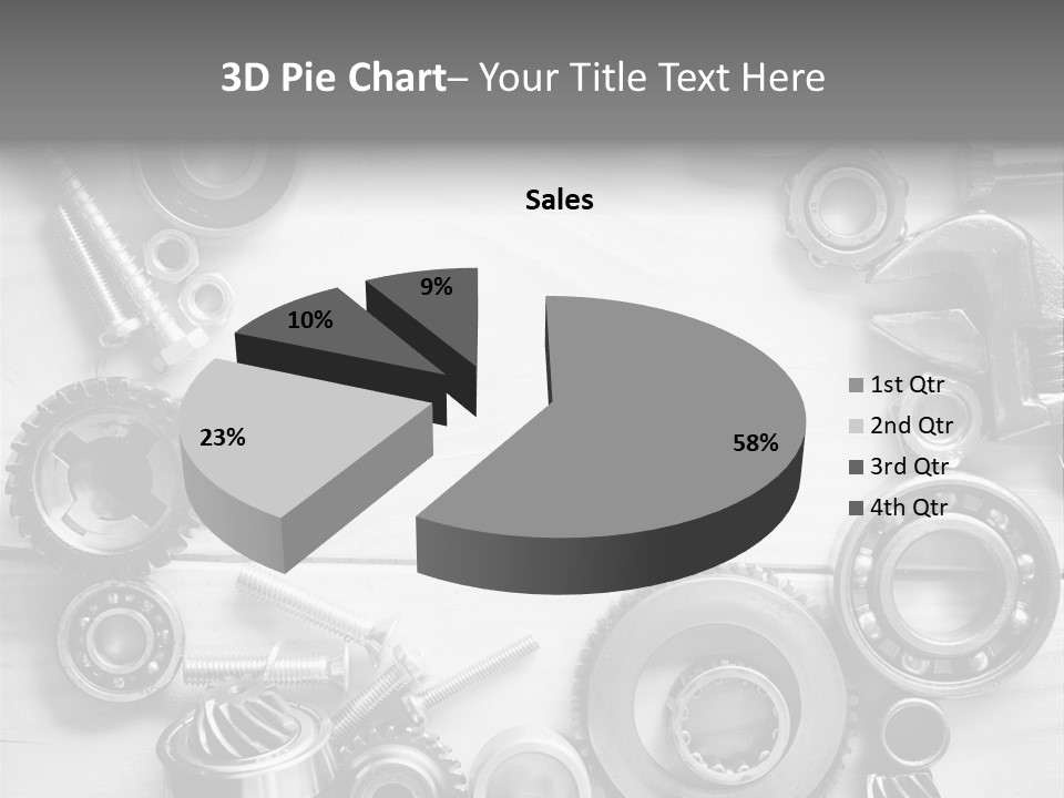 Small Equipment Many PowerPoint Template