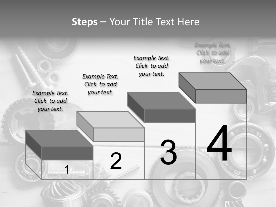 Small Equipment Many PowerPoint Template
