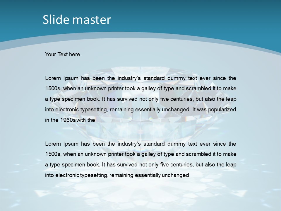 Solid Still Descriptive PowerPoint Template