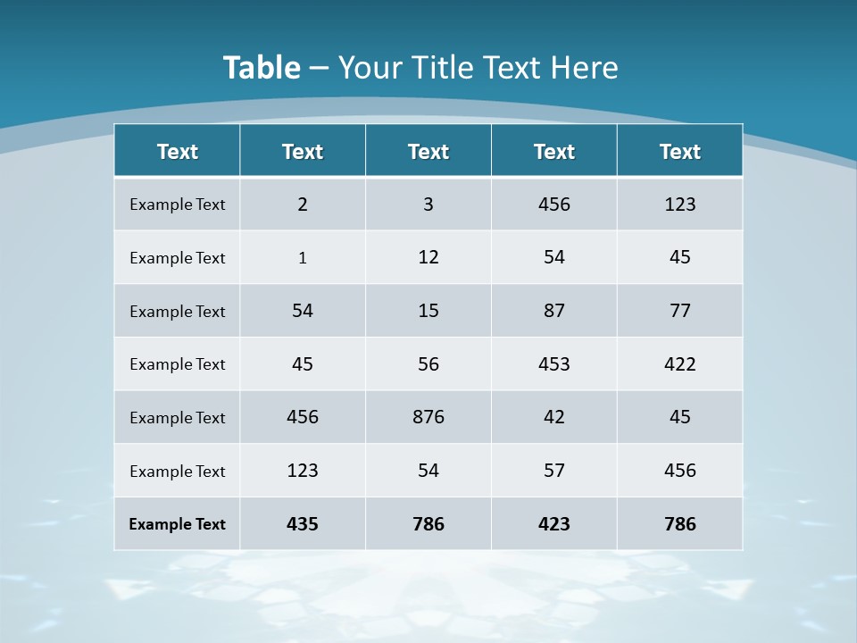 Solid Still Descriptive PowerPoint Template