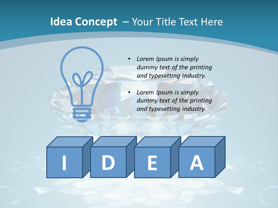 Solid Still Descriptive PowerPoint Template