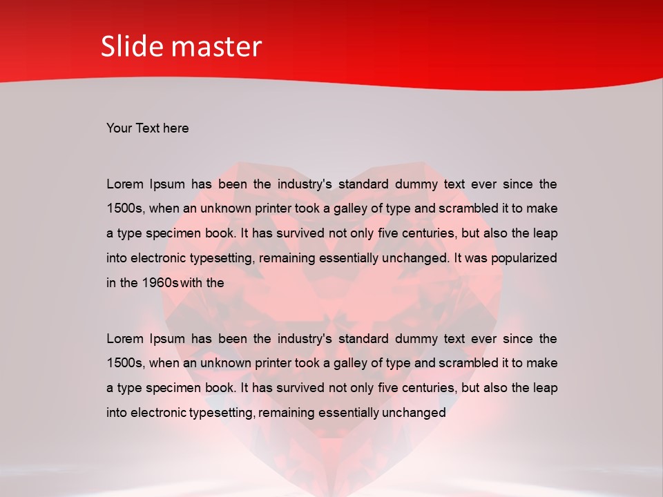 Fashion Background Precious PowerPoint Template