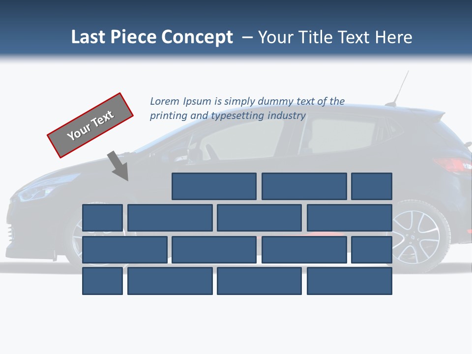 Glass Performance Window PowerPoint Template