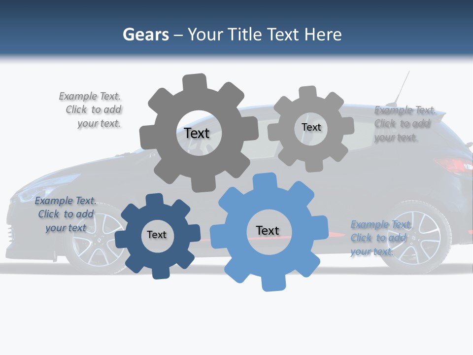 Glass Performance Window PowerPoint Template