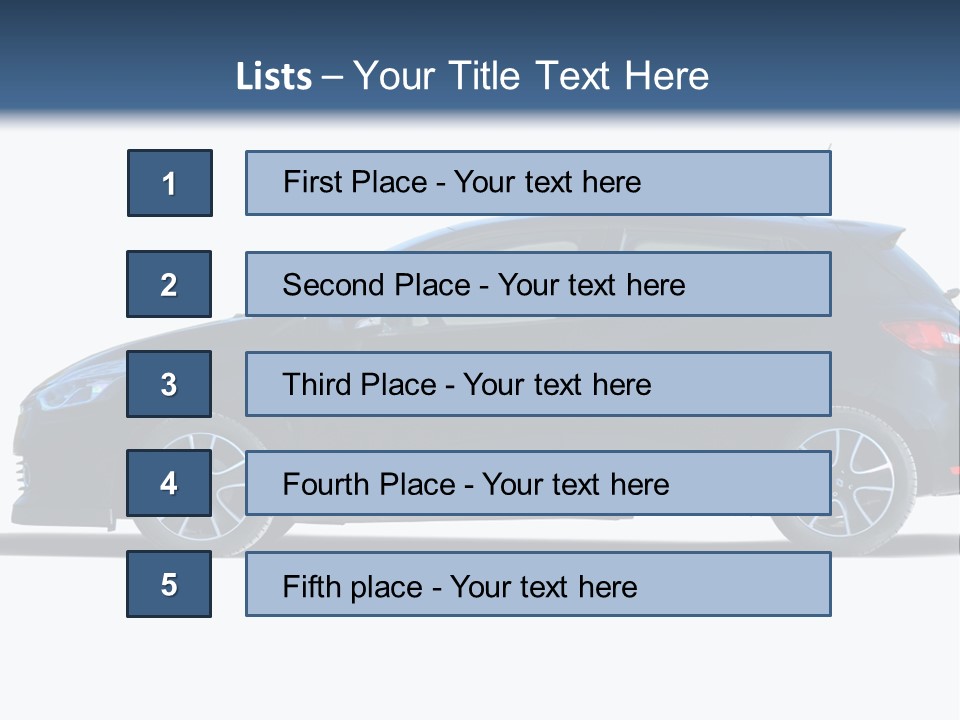 Glass Performance Window PowerPoint Template