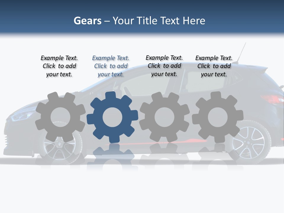 Glass Performance Window PowerPoint Template