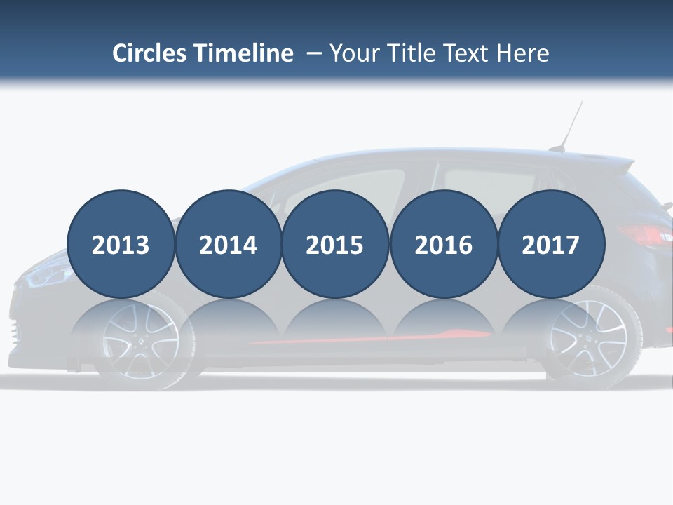 Glass Performance Window PowerPoint Template
