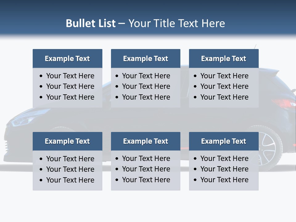 Glass Performance Window PowerPoint Template